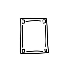 handdrawn frame