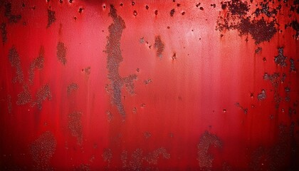 Obraz premium grunge metal texture steel plate through the red filter