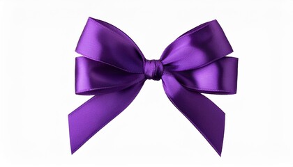 purple bow png purple ribbon png purple silk satin bow top view png bow flat lay png purple bowtie isolated