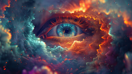 trippy lsd picture.generative ai