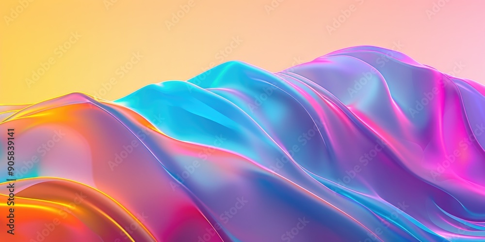 Poster a vibrant and unique abstract background perfect for creative projects