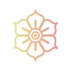 Yoga Icon Healthy lifestyle Vector