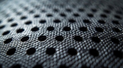 Tiny perforations can be seen on the surface of the air filter allowing for a constant flow of fresh and clean air to pass through.