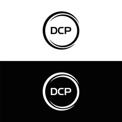 DCP logo. D C P design. White DCP letter. DCP, D C P letter logo design. D C P letter logo design in GOLD, GOLDEN LOGO, THREE, style. letter logo set in one artboard. D C P letter logo vector design.