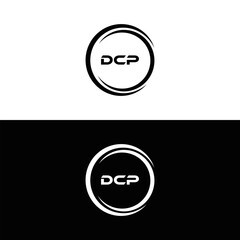 DCP logo. D C P design. White DCP letter. DCP, D C P letter logo design. D C P letter logo design in GOLD, GOLDEN LOGO, THREE, style. letter logo set in one artboard. D C P letter logo vector design.