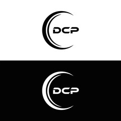 DCP logo. D C P design. White DCP letter. DCP, D C P letter logo design. D C P letter logo design in GOLD, GOLDEN LOGO, THREE, style. letter logo set in one artboard. D C P letter logo vector design.