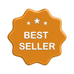 Best Seller label icon template