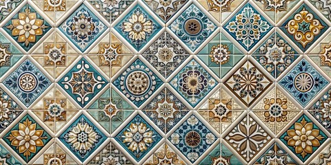 Modern geometric pattern tiles for interior design, , pattern, tiles, geometric, modern, interior design, decor