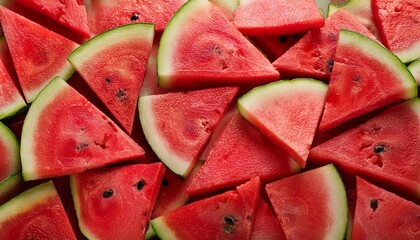カットしたスイカの背景画像（Background image of cut watermelon.）
