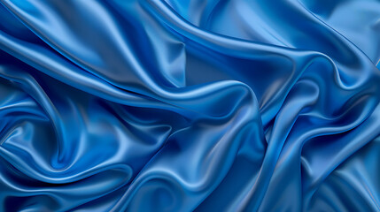 Obraz premium Alice Blue silk background realistic top view