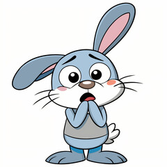 easter bunny with egg, bunny, easter, cartoon, animal, vector, hare, illustration, cute, pet, fun, holiday, happy, animals, baby, spring, drawing