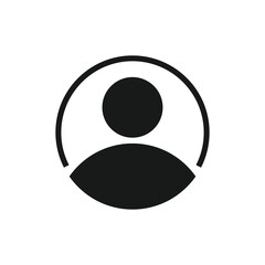 people icon vector. User symbol for web and graphic design 