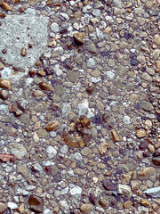 pebbles and water