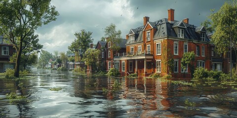 Flooded Neighborhood
