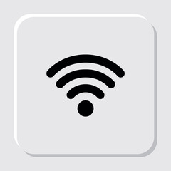 Wi-fi zone icon Connection symbol Vector