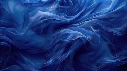 Obraz premium Abstract Blue Tulle Fabric Texture 