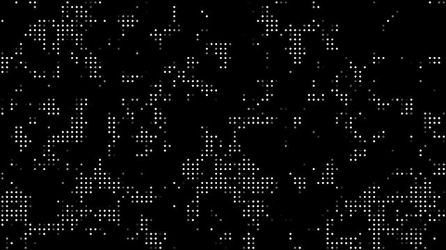 halftone vintage texture motion overlay dotted abstract loop background