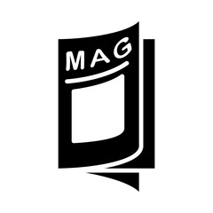 Magazine icon template