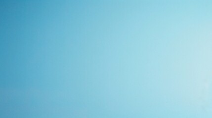 Fototapeta premium Soft Sky Gradient: A calming, serene, and versatile blue gradient background with a gentle, subtle shift from a light to a darker shade, perfect for websites, presentations, and graphic designs. 