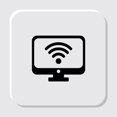 Wi-fi zone icon Connection symbol Vector