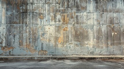 Urban Canvas: Weathered Concrete Wall Texture 