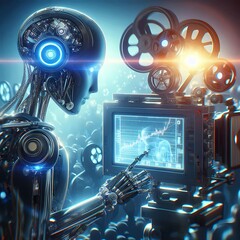 AI is transforming the film industry by transforming scripts into screens with technological...