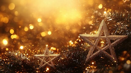 Golden Christmas Sparkle