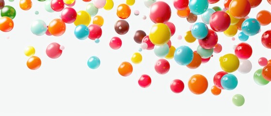 Colorful Bouncing Balls