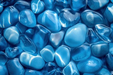 Texture, background, seamless pattern. This is useful for designers. sea pebbles. aquarium. Artificial pond or a glass box with water for storage of fish, aquatic, ai