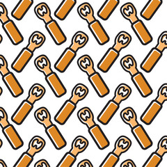 beers icon Pattern background Vector