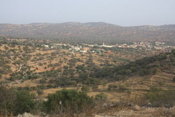 Landscape in a village Azrarague and Aglagale