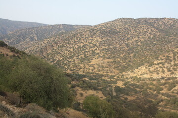 Landscape in a village Azrarague and Aglagale