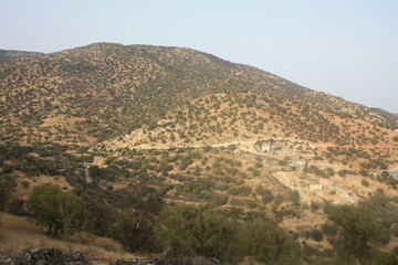 Landscape in a village Azrarague and Aglagale