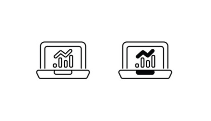 Analysis icon design with white background stock illustration