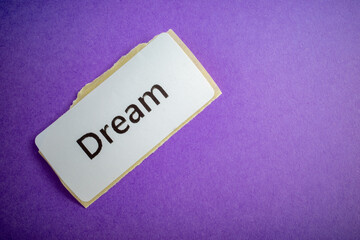 photo of cards with motivation words on violet background