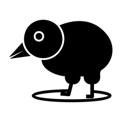 kiwi bird Solid icon