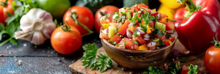 Moroccan style tajin vegetables. AI generative.