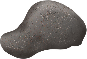 black and white stone