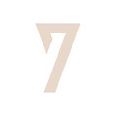 Monogram 7. Number 7. Number 7 design logo. Monogram letter mark 7 logo design. Monogram design vector logo. Monogram number 7 logo design. Simple number 7 monogram. Monogram 7 design logo.