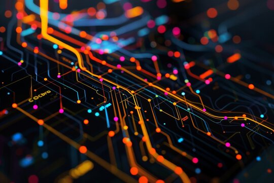 flowing diagram of transit lines
