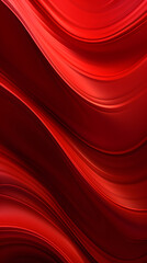 Fototapeta premium Digital red metal curve abstract graphic poster background