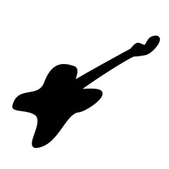 Black guitar icon