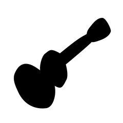 Black guitar icon