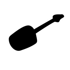 Black guitar icon