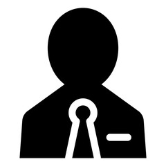 Manager icon vector illustration graphic design