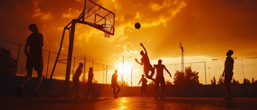 Sunset 3x3 Basketball Competition in Latvia
