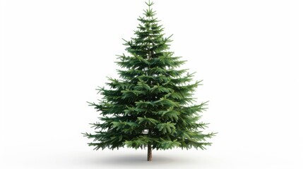 Fototapeta premium Christmas holidays banner, tree, bokeh background