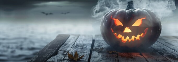 Spooky Halloween Pumpkin