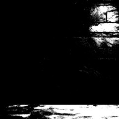 Dark Stone Wall Texture in black and white
