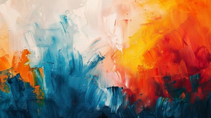 Abstract Painting Art with a Different Touch